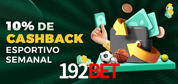 10% de bônus de cashback na 192bet